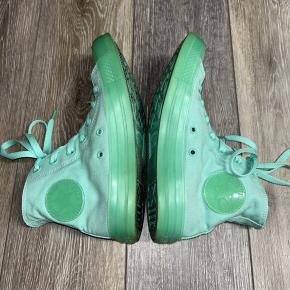 Converse All Star Chuck Taylor Hi Top US Size M5/W7 Peppermint Green Shoes - Picture 9 of 11